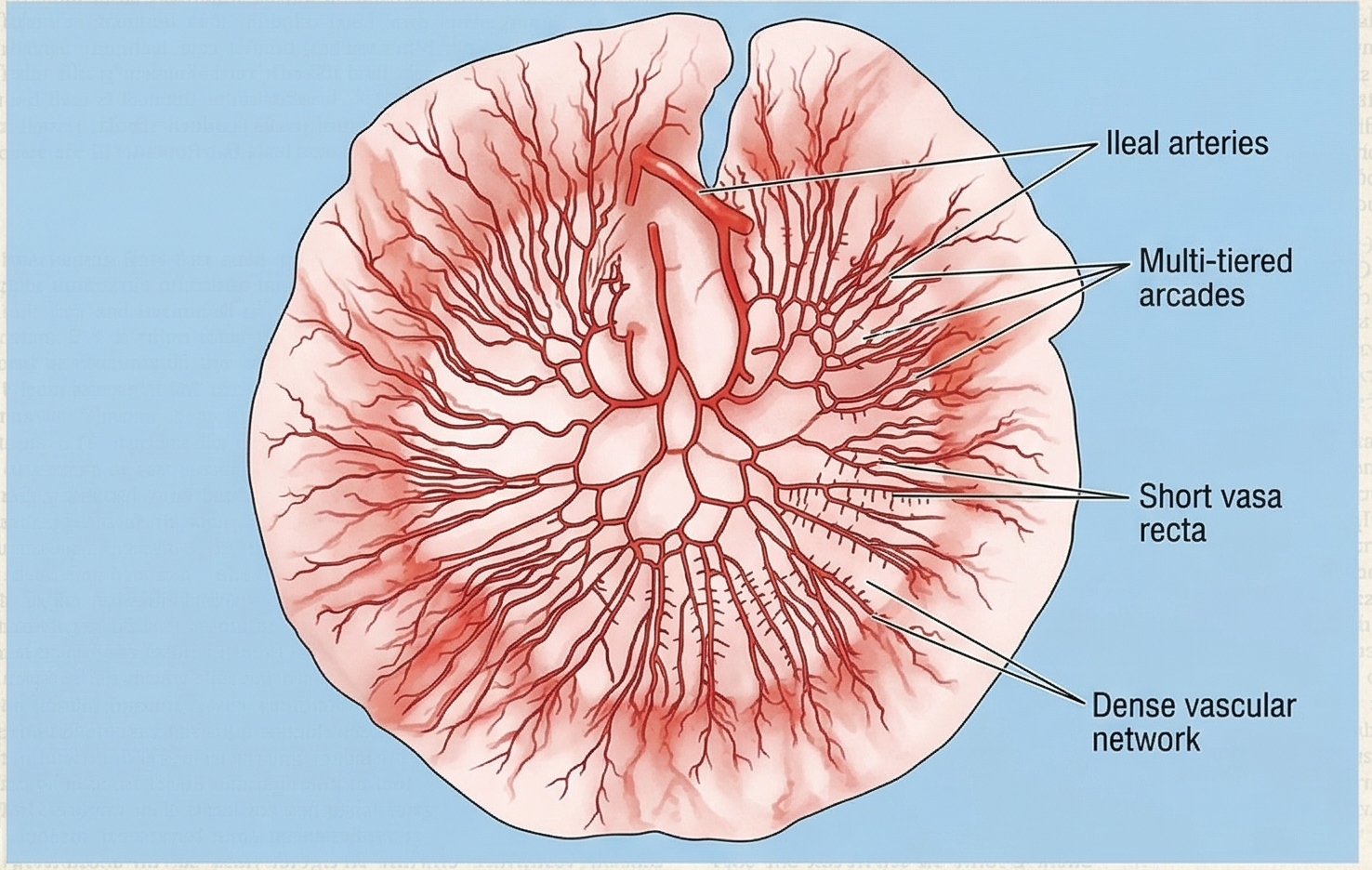 Ileum Features Diagram